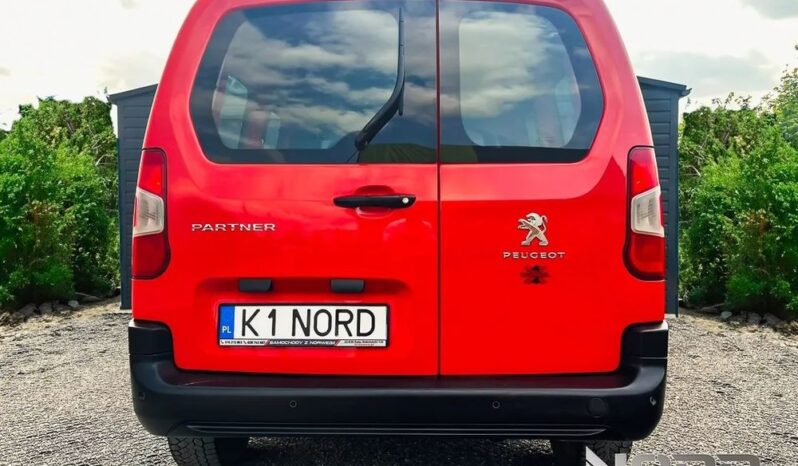 PEUGEOT Partner  | 4×4 (doł. ręcznie) | Manualna | 131 KM | Czerwony full