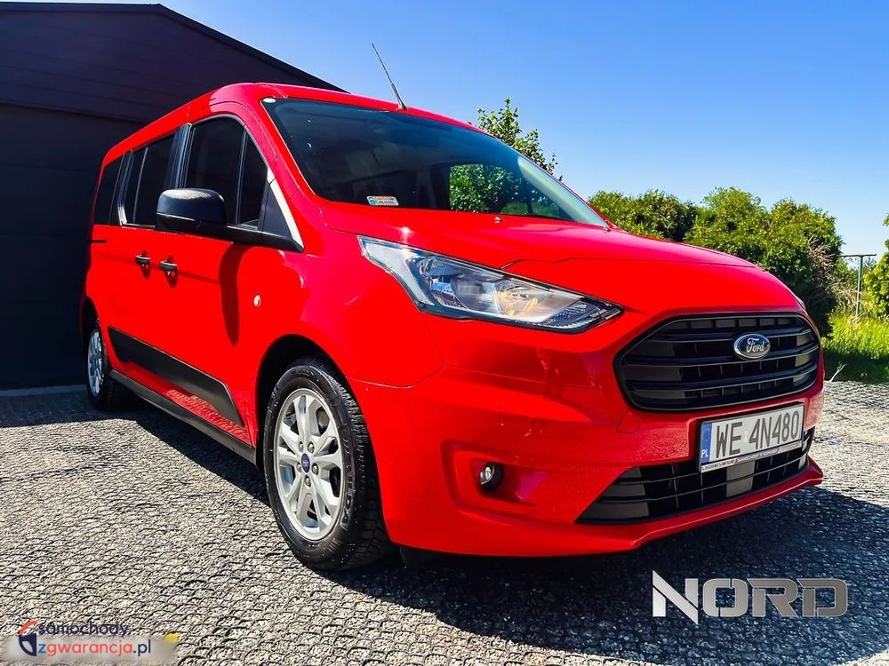 Ford Transit Connect  | Fwd (Przód) | Automatyczna | 120 Km | Czerwony