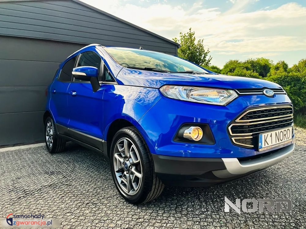 Ford Ecosport  | Fwd (Przód) | Manualna | 125 Km | Niebieski