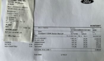 FORD EcoSport  | FWD (przód) | Manualna | 125 KM | Niebieski full
