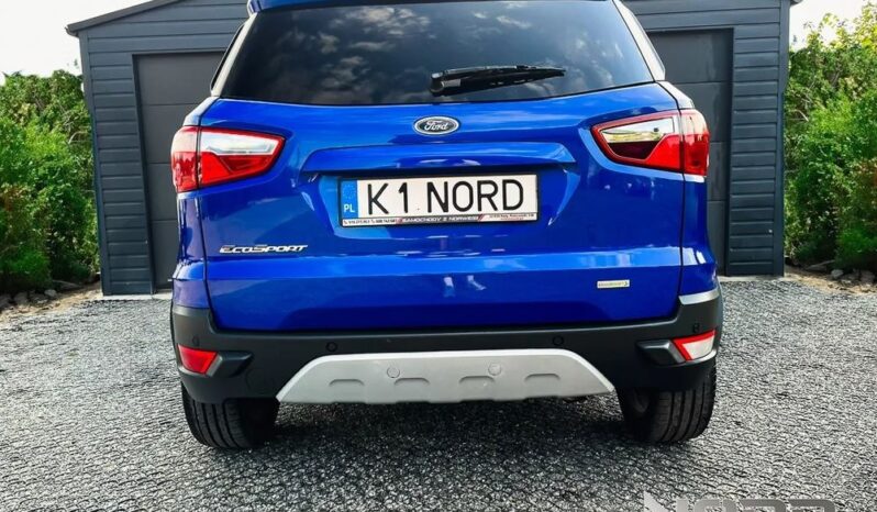 FORD EcoSport  | FWD (przód) | Manualna | 125 KM | Niebieski full
