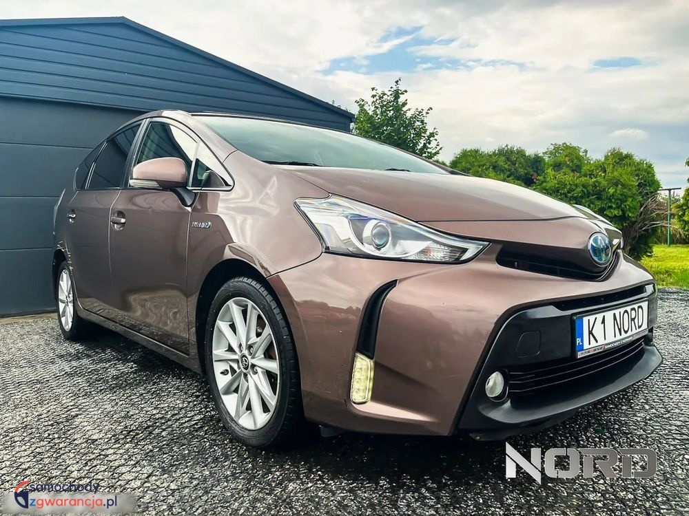 Toyota Prius+  | Fwd (Przód) | Automatyczna | 99 Km | Brązowy