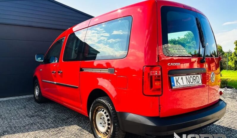 VOLKSWAGEN Caddy | FWD (przód) | Automatyczna | 102 KM | Czerwony full