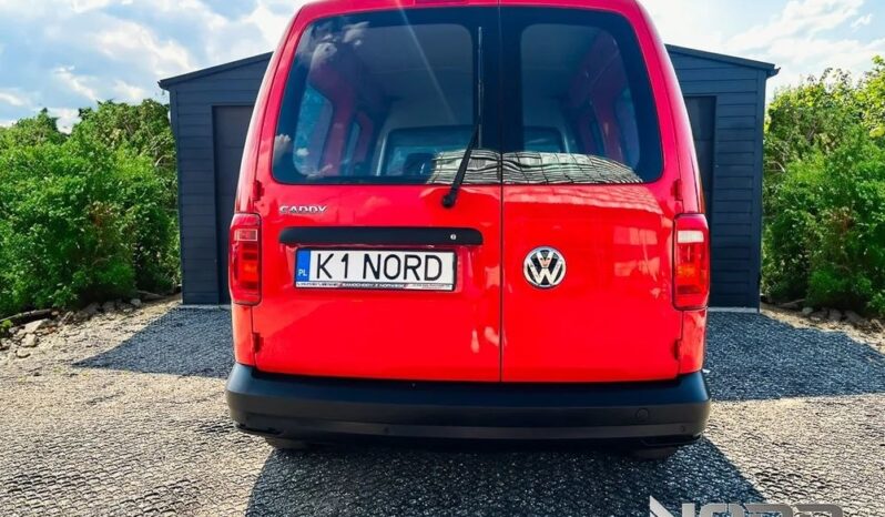 VOLKSWAGEN Caddy | FWD (przód) | Automatyczna | 102 KM | Czerwony full