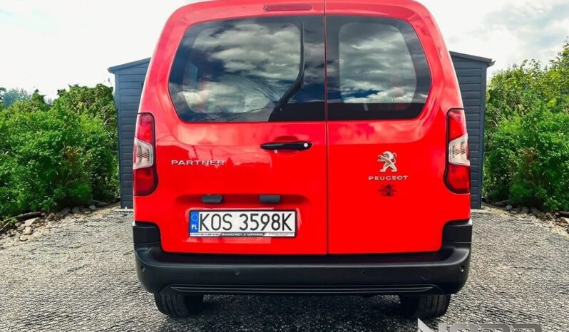 PEUGEOT Partner  | 4×4 (doł. ręcznie) | Automatyczna | 131 KM | Czerwony full