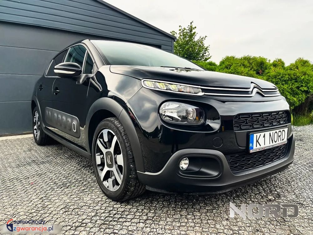 Citroen C3  | Fwd (Przód) | Manualna | 83 Km | Czarny
