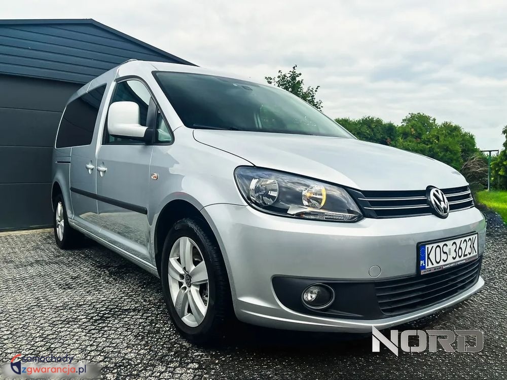 Volkswagen Caddy | Fwd (Przód) | Automatyczna | 102 Km | Srebrny