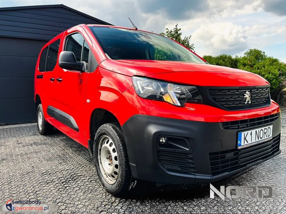 Peugeot Partner  | 4X4 (Doł. Ręcznie) | Manualna | 131 Km | Czerwony