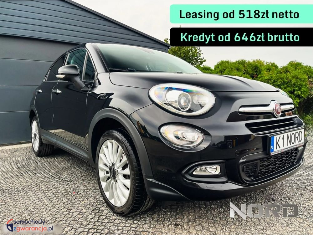 Fiat 500X  | Fwd (Przód) | Manualna | 140 Km | Czarny