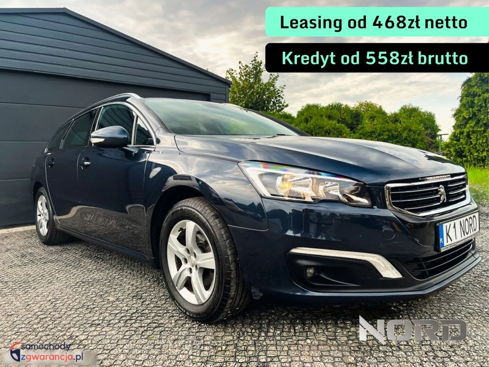 Peugeot 508  | Fwd (Przód) | Manualna | 120 Km | Granatowy