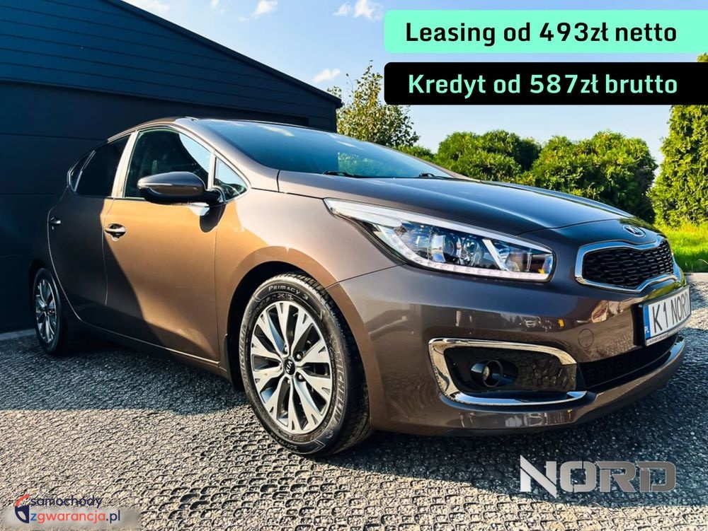 Kia Ceed  | Fwd (Przód) | Manualna | 120 Km | Brązowy