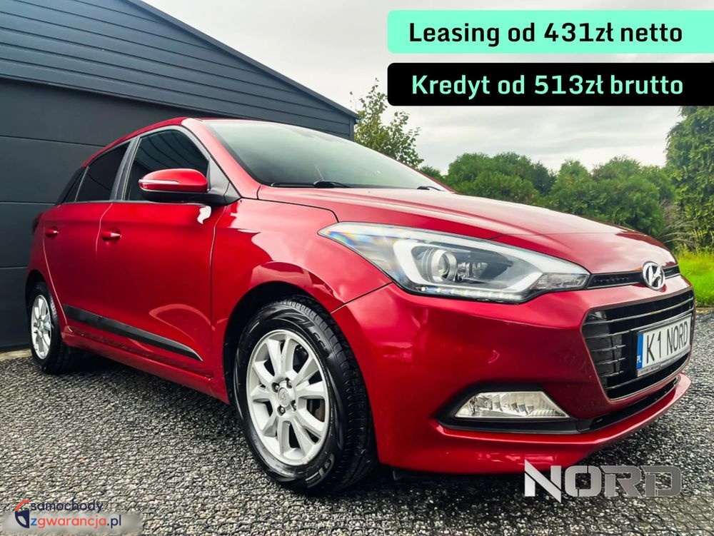 Hyundai I20  | Fwd (Przód) | Manualna | 100 Km | Czerwony