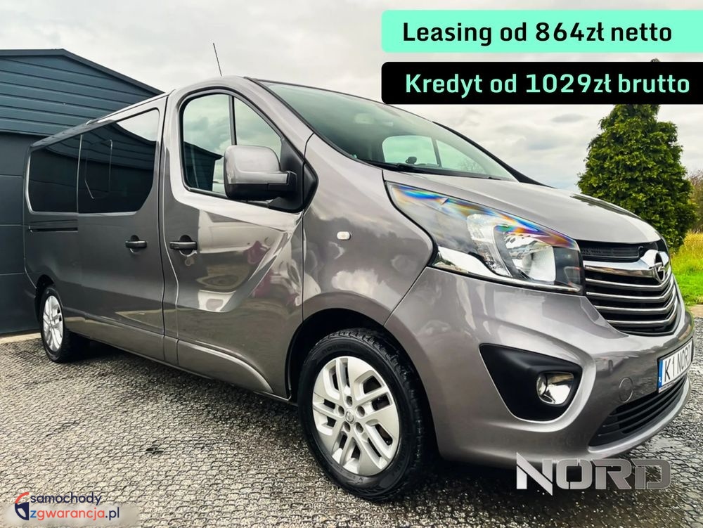 Opel Vivaro | Fwd (Przód) | Manualna | 145 Km | Szary