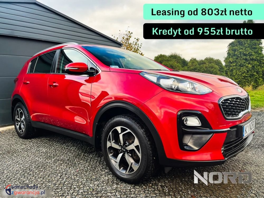 Kia Sportage  | Fwd (Przód) | Manualna | 132 Km | Czerwony