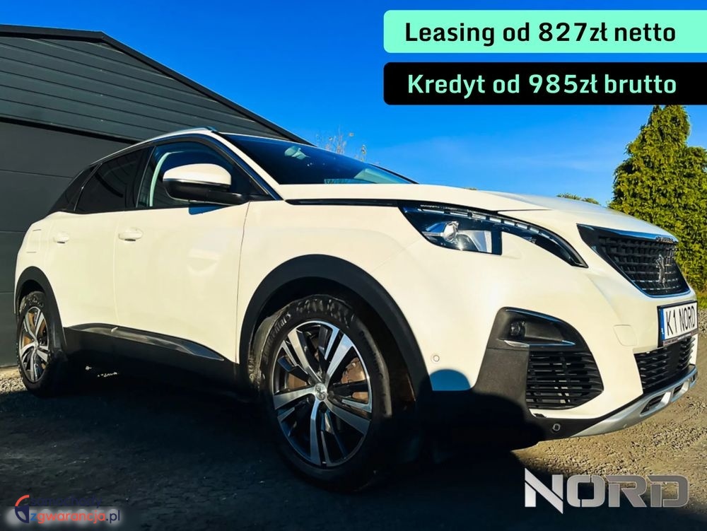 Peugeot 3008  | Fwd (Przód) | Automatyczna | 165 Km | Biały
