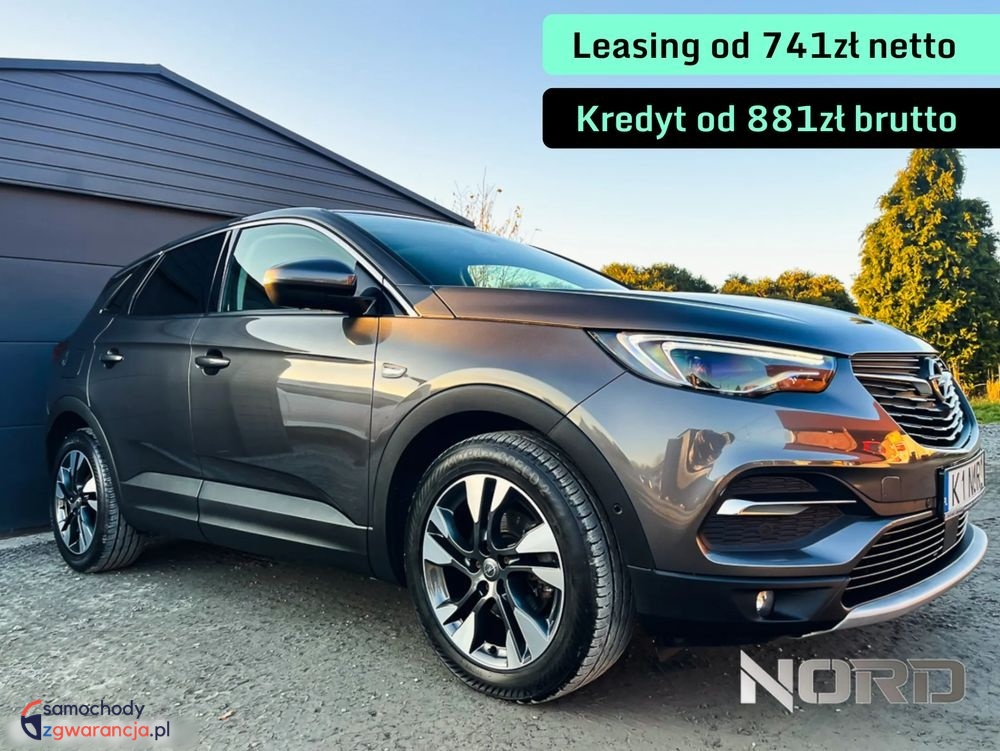 Opel Grandland X | Fwd (Przód) | Automatyczna | 120 Km | Szary