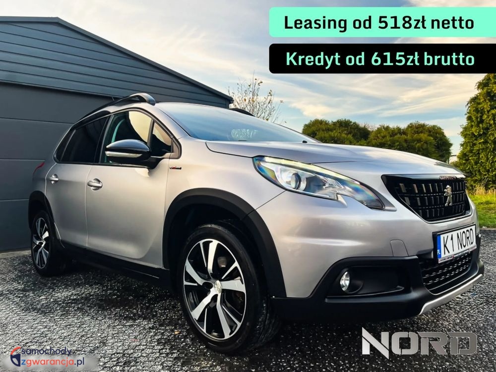Peugeot 2008  | Fwd (Przód) | Automatyczna | 110 Km | Srebrny