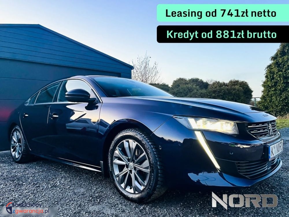 Peugeot 508  | Fwd (Przód) | Automatyczna | 130 Km | Granatowy