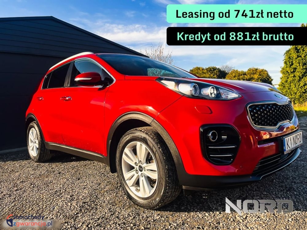 Kia Sportage  | Fwd (Przód) | Manualna | 132 Km | Czerwony
