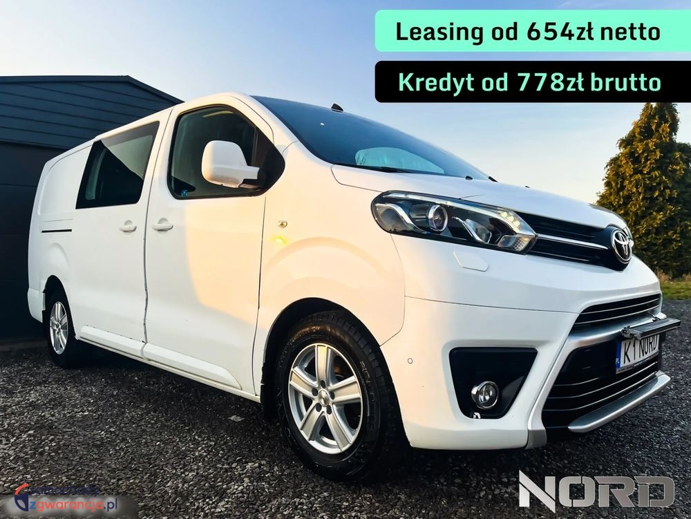 Toyota Proace | Fwd (Przód) | Manualna | 122 Km | Biały