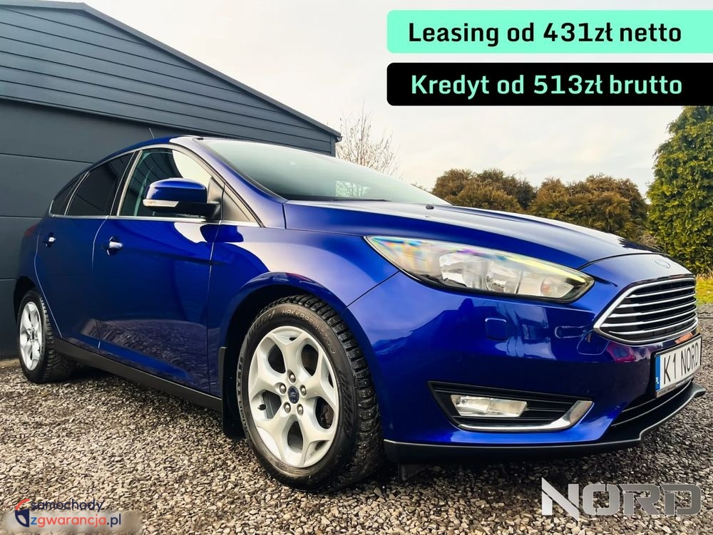 Ford Focus  | Fwd (Przód) | Manualna | 125 Km | Niebieski