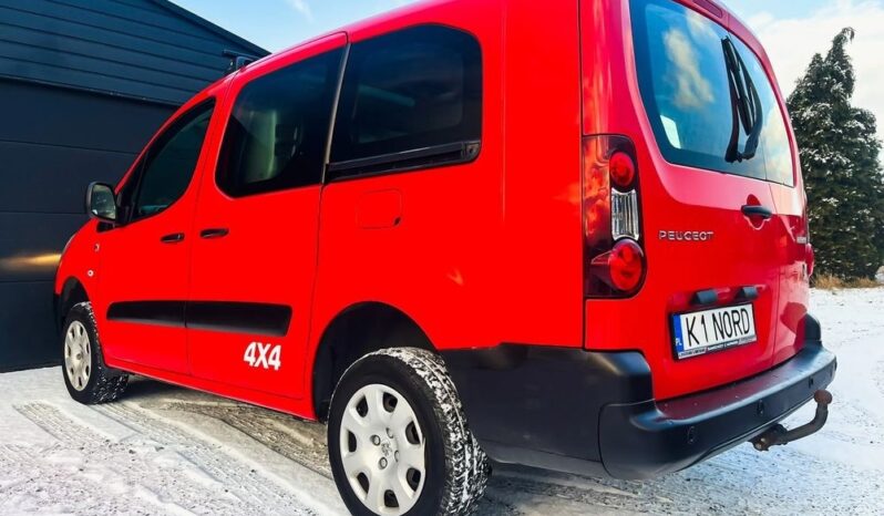 PEUGEOT Partner  | 4×4 (doł. ręcznie) | Manualna | 90 KM | Czerwony full