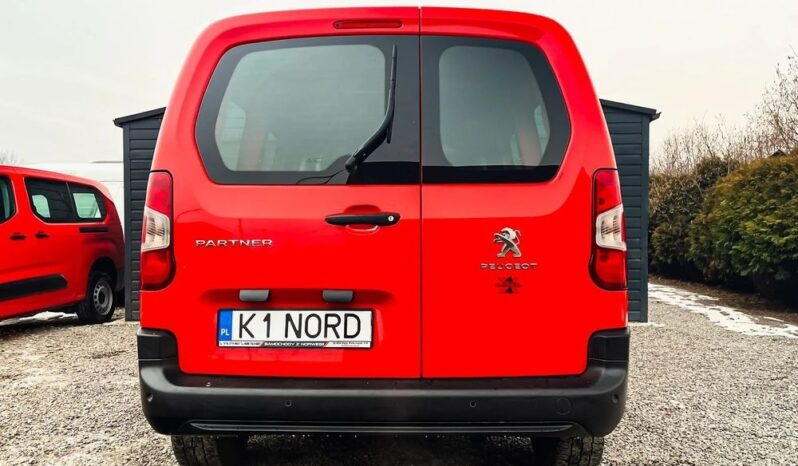 PEUGEOT Partner  | 4×4 (doł. ręcznie) | Manualna | 131 KM | Czerwony full