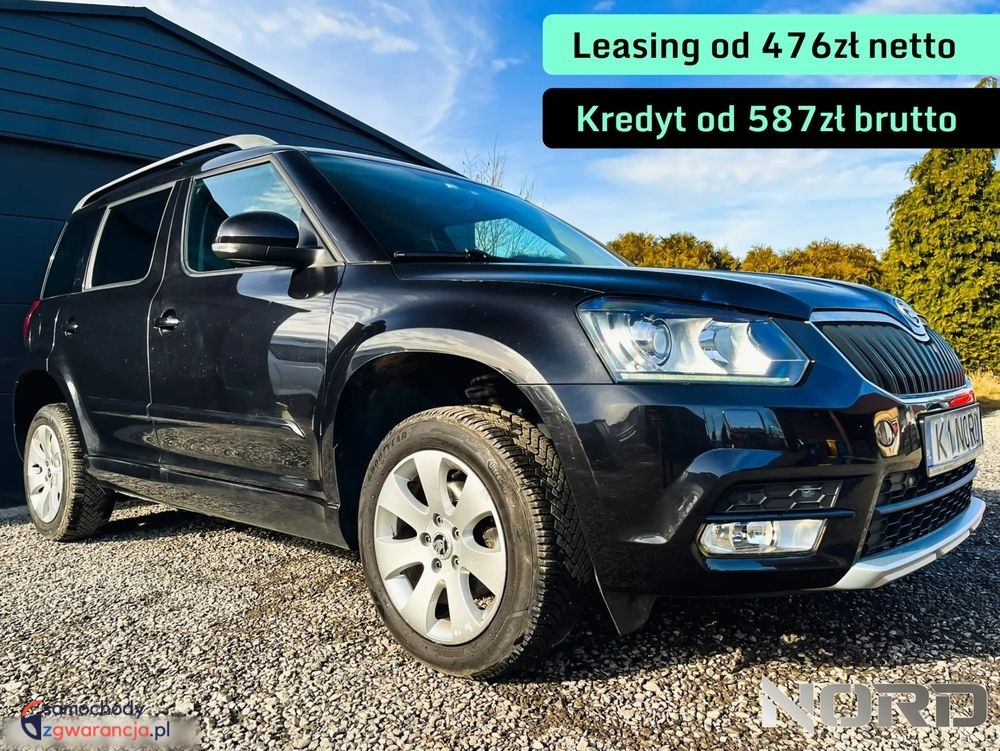 Skoda Yeti  | Fwd (Przód) | Manualna | 110 Km | Czarny