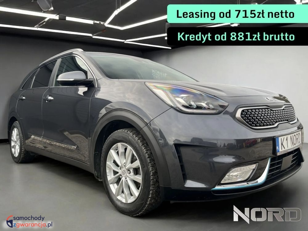 Kia Niro  | Fwd (Przód) | Automatyczna | 141 Km | Szary