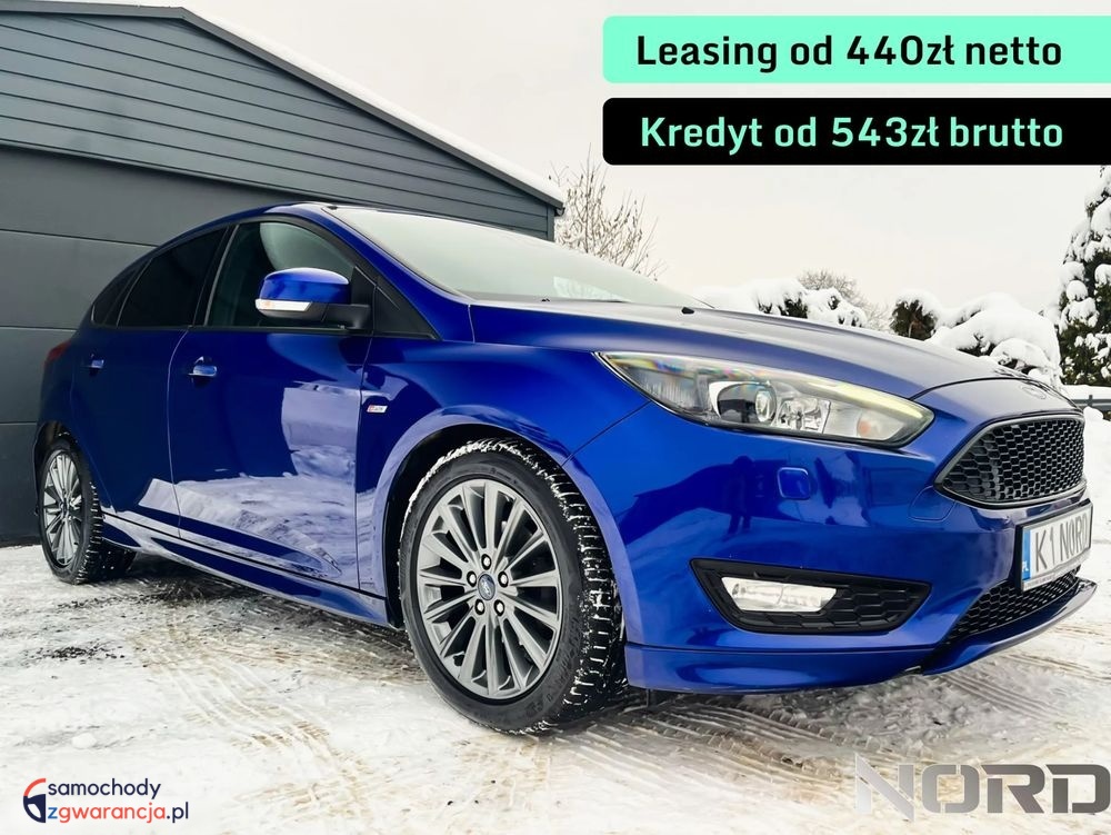 Ford Focus  | Fwd (Przód) | Manualna | 125 Km | Granatowy