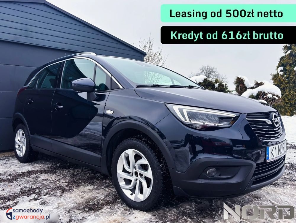 Opel Crossland X | Fwd (Przód) | Manualna | 110 Km | Czarny