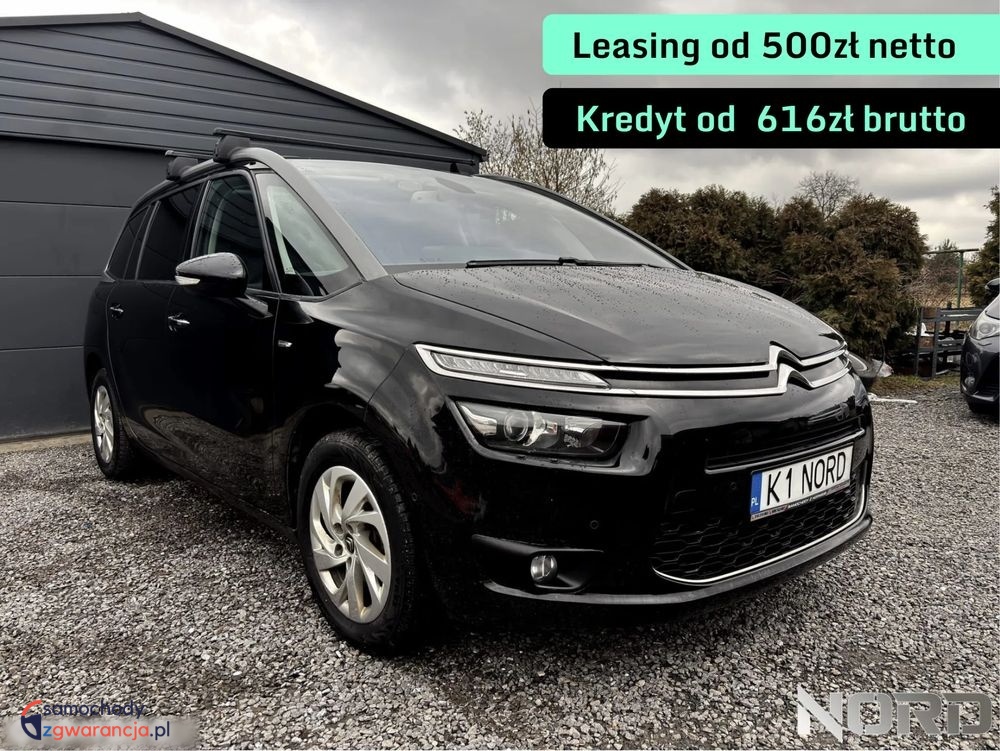 Citroen C4-Grand-Picasso | Fwd (Przód) | Automatyczna | 120 Km | Czarny