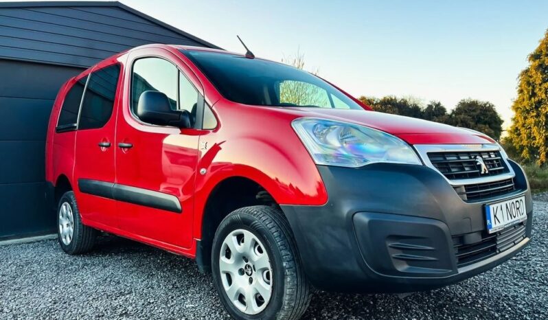 PEUGEOT Partner  | 4×4 (doł. ręcznie) | Manualna | 99 KM | Czerwony full