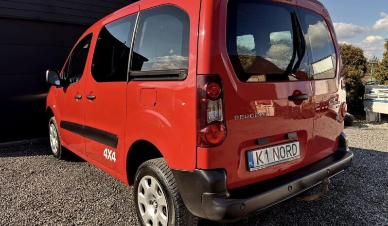 PEUGEOT Partner  | 4×4 (doł. ręcznie) | Manualna | 99 KM | Czerwony full