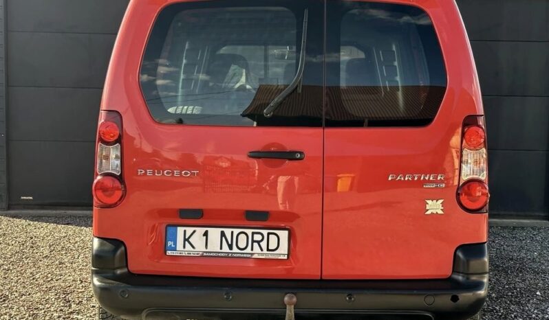 PEUGEOT Partner  | 4×4 (doł. ręcznie) | Manualna | 99 KM | Czerwony full