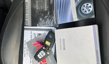 SsangYong/KGM Musso | 4×4 (doł. automatycznie) | Automatyczna | 181 KM | Czarny full