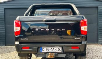 SsangYong/KGM Musso | 4×4 (doł. automatycznie) | Automatyczna | 181 KM | Czarny full
