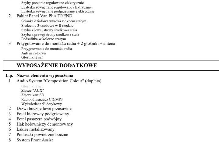 VOLKSWAGEN Transporter | FWD (przód) | Manualna | 150 KM | Czarny full