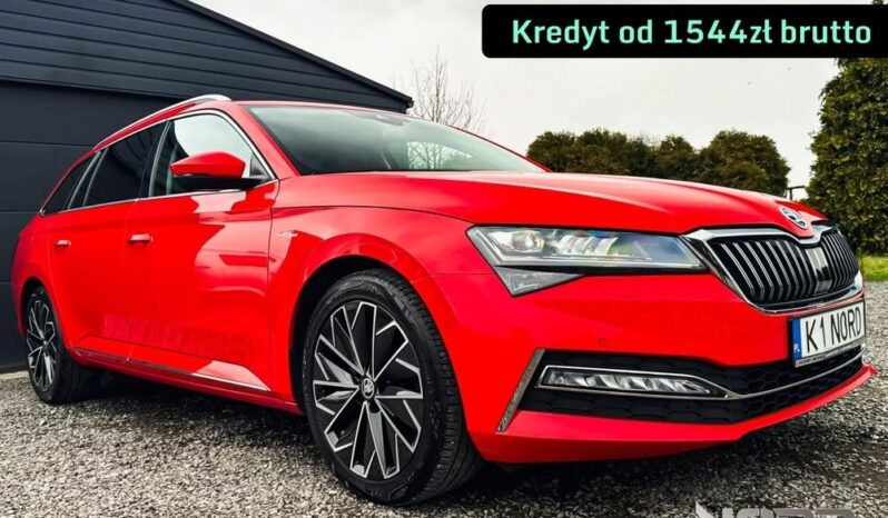 Skoda Superb  | 4X4 (Stały) | Automatyczna | 190 Km | Czerwony