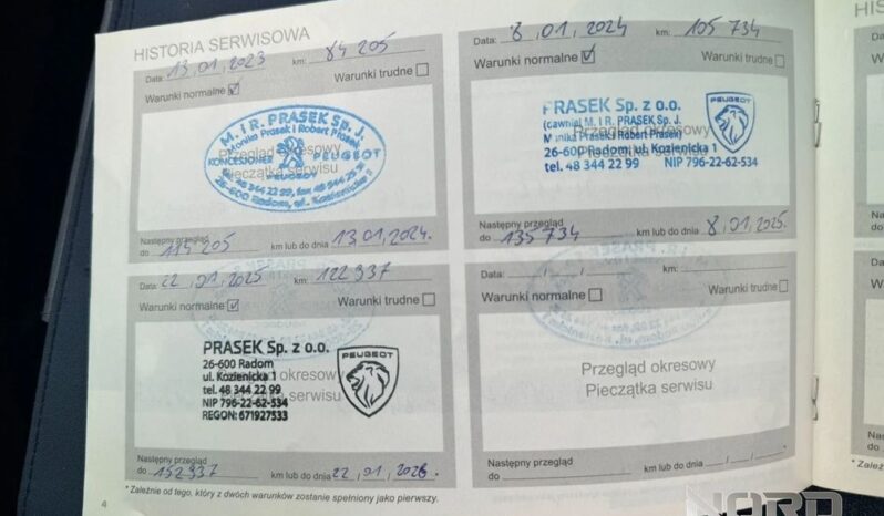 PEUGEOT Rifter  | FWD (przód) | Manualna | 102 KM | Biały full