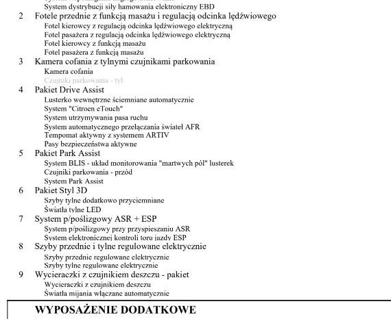 CITROEN c4-grand-picasso | FWD (przód) | Manualna | 116 KM | Szary full