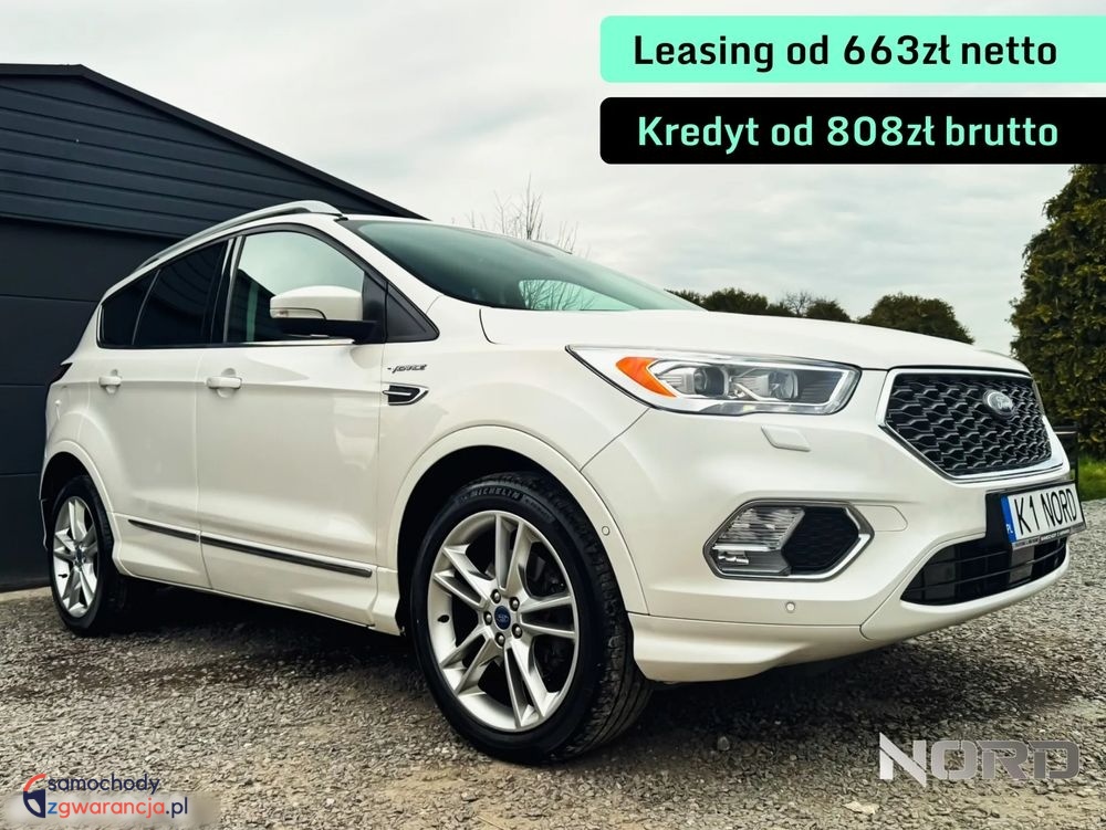 Ford Kuga  | 4X4 (Stały) | Automatyczna | 150 Km | Biały