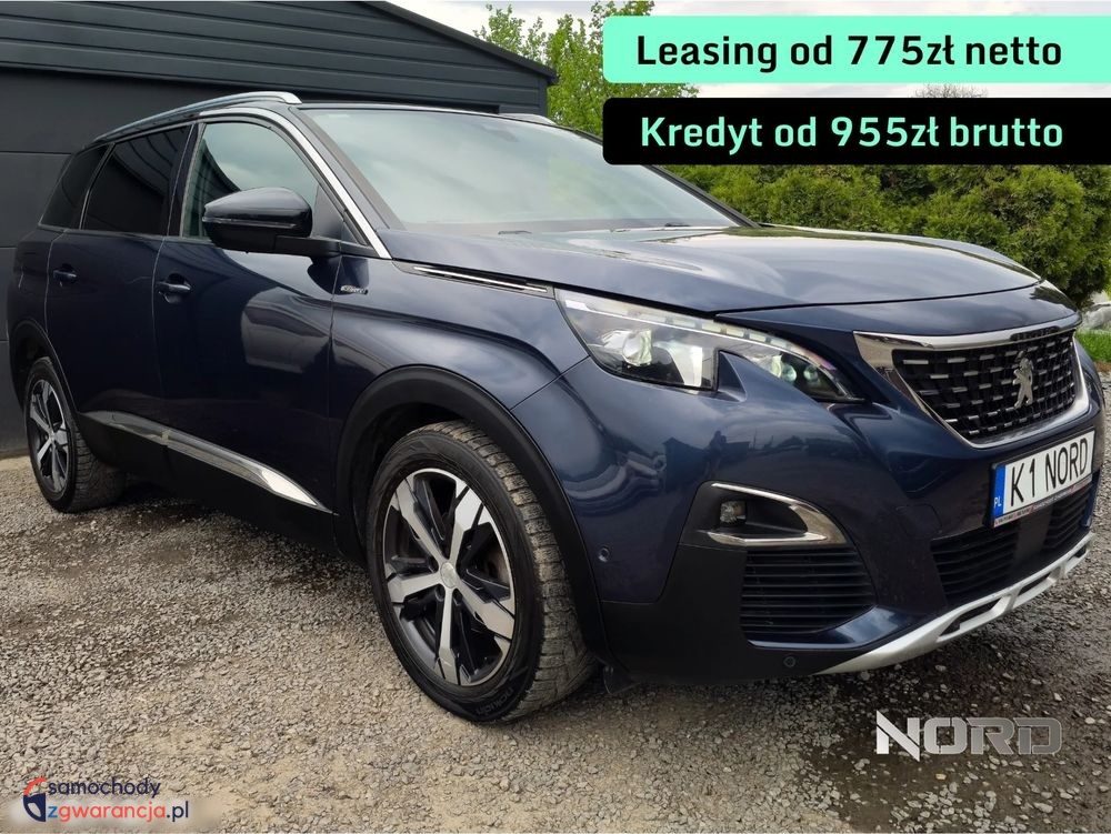 Peugeot 5008  | Fwd (Przód) | Automatyczna | 165 Km | Granatowy