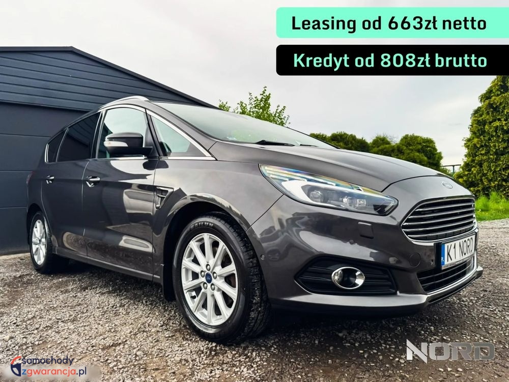 Ford S-Max  | 4×4 (Stały) | Manualna | 150 Km | Szary