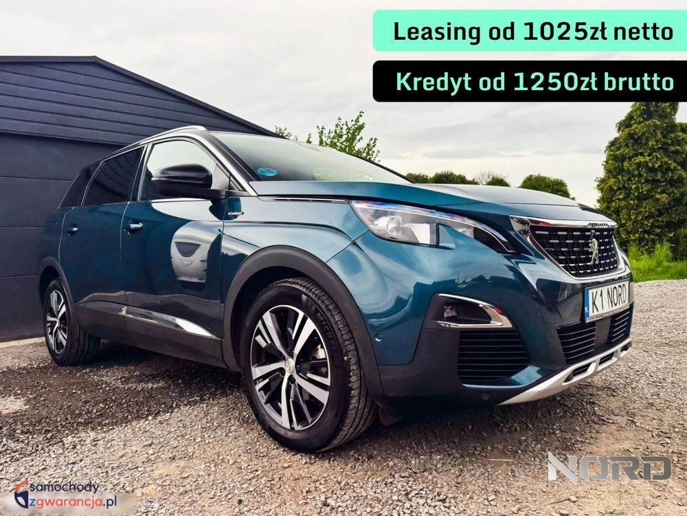 Peugeot 5008  | Fwd (Przód) | Automatyczna | 180 Km | Granatowy