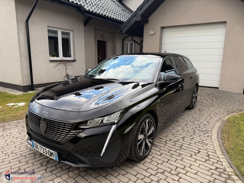 Peugeot 308  | Fwd (Przód) | Automatyczna | 180 Km | Czarny