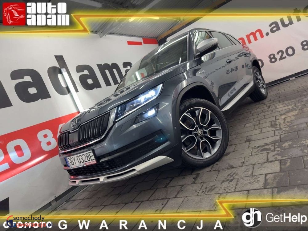 Skoda Kodiaq  | 4X4 (Stały) | Automatyczna | 190 Km | Szary
