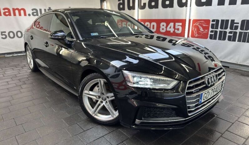 AUDI A5  | 4×4 (stały) | Automatyczna | 190 KM | Czarny full
