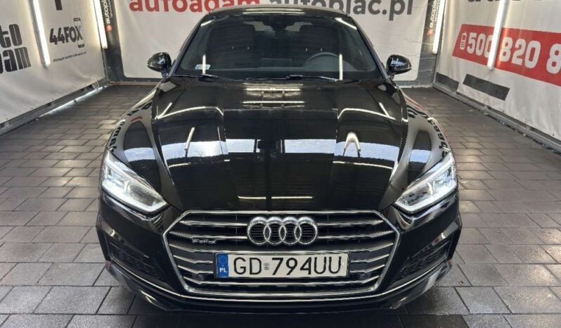 AUDI A5  | 4×4 (stały) | Automatyczna | 190 KM | Czarny full