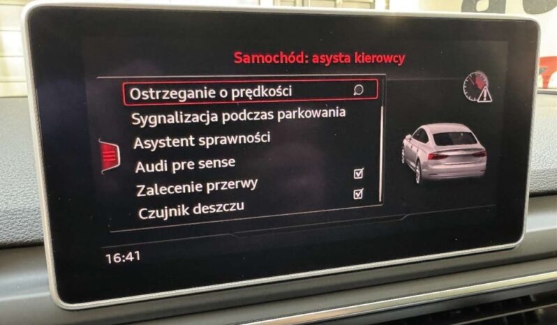 AUDI A5  | 4×4 (stały) | Automatyczna | 190 KM | Czarny full